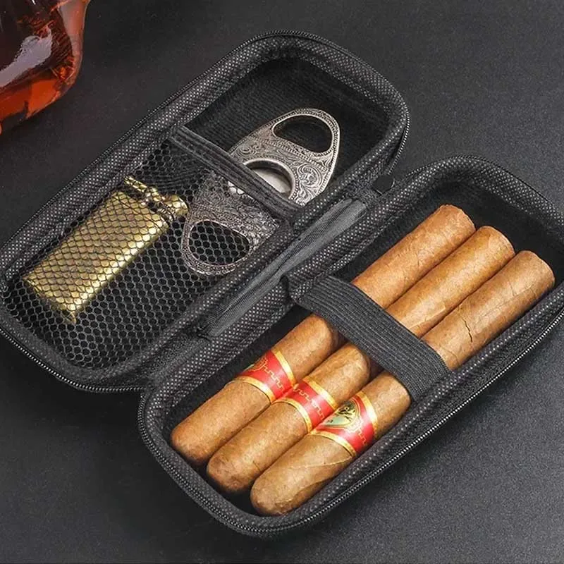 Travel Accessories Bag - Portable Cigar Case EVA Light weight