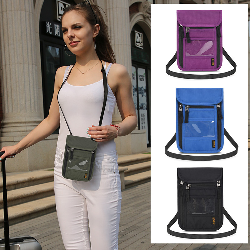Travel Accessories Overseas - Multifunctional Passport Bag Ticket Holder Portable