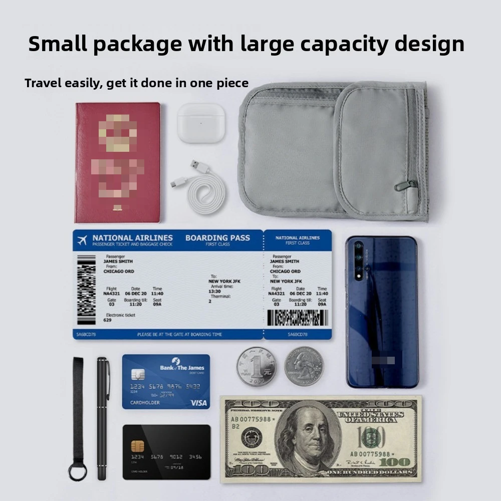 RFID Blocking Hidden Travel Wa - Travel Accessories Overseas review and price