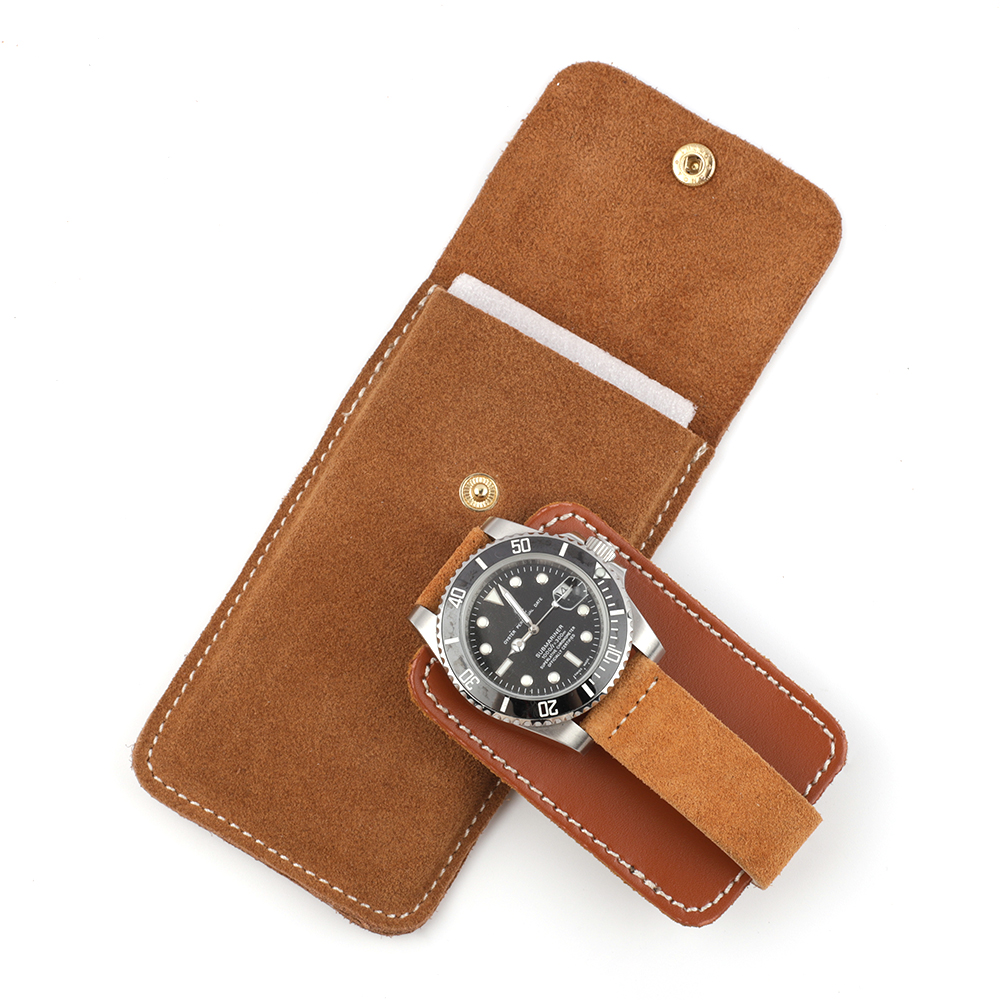 Suede Leather Watch Storage Ba - Travel.Accessories News review and price