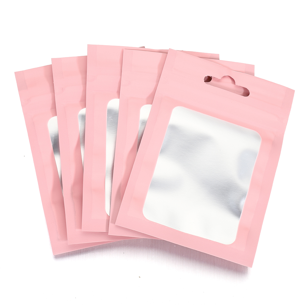 50pcs Black Foil Pouch Reusabl - Reusable Zip Bag review and price