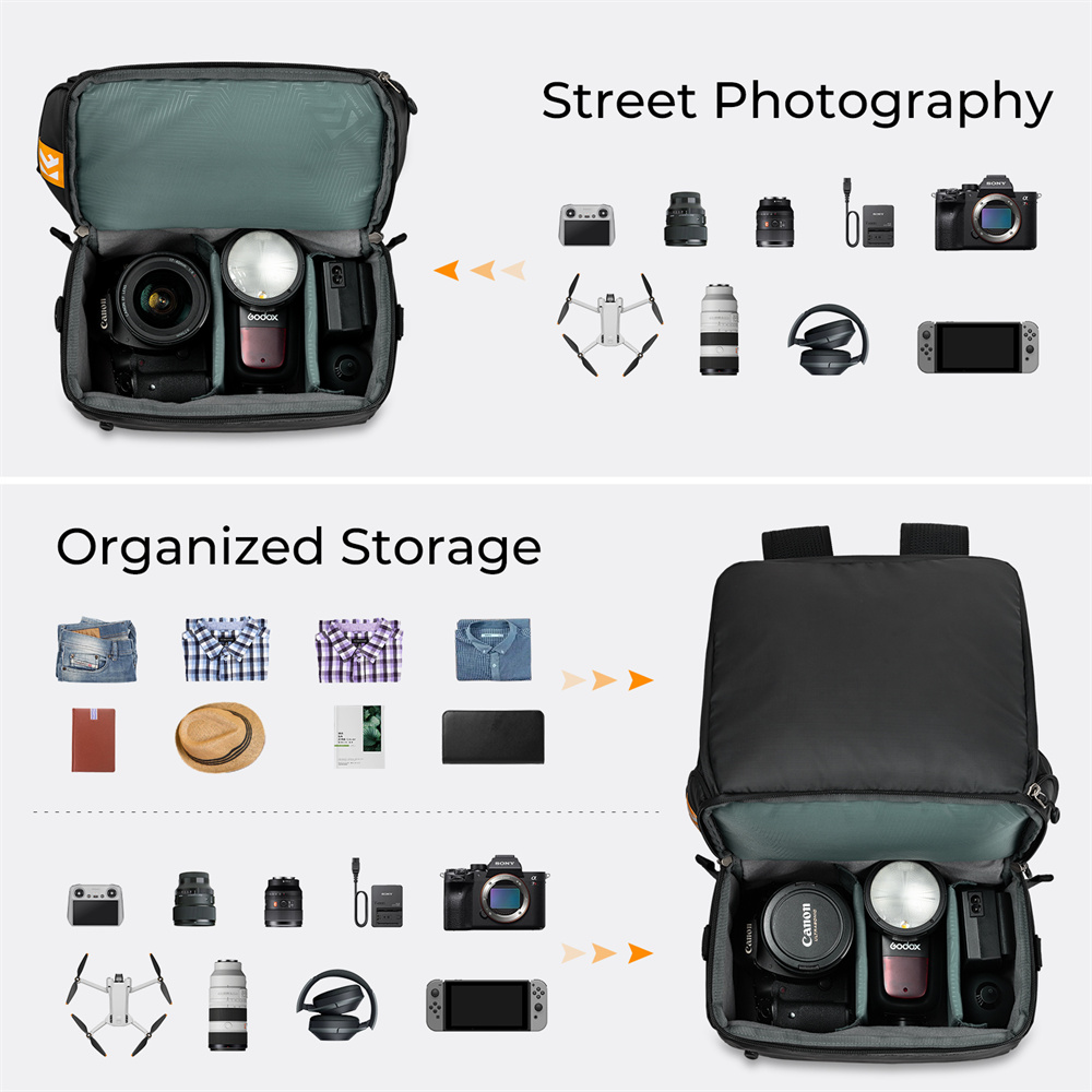 K&F CONCEPT 22L Camera Backpac - Camera Bag Travel review and price