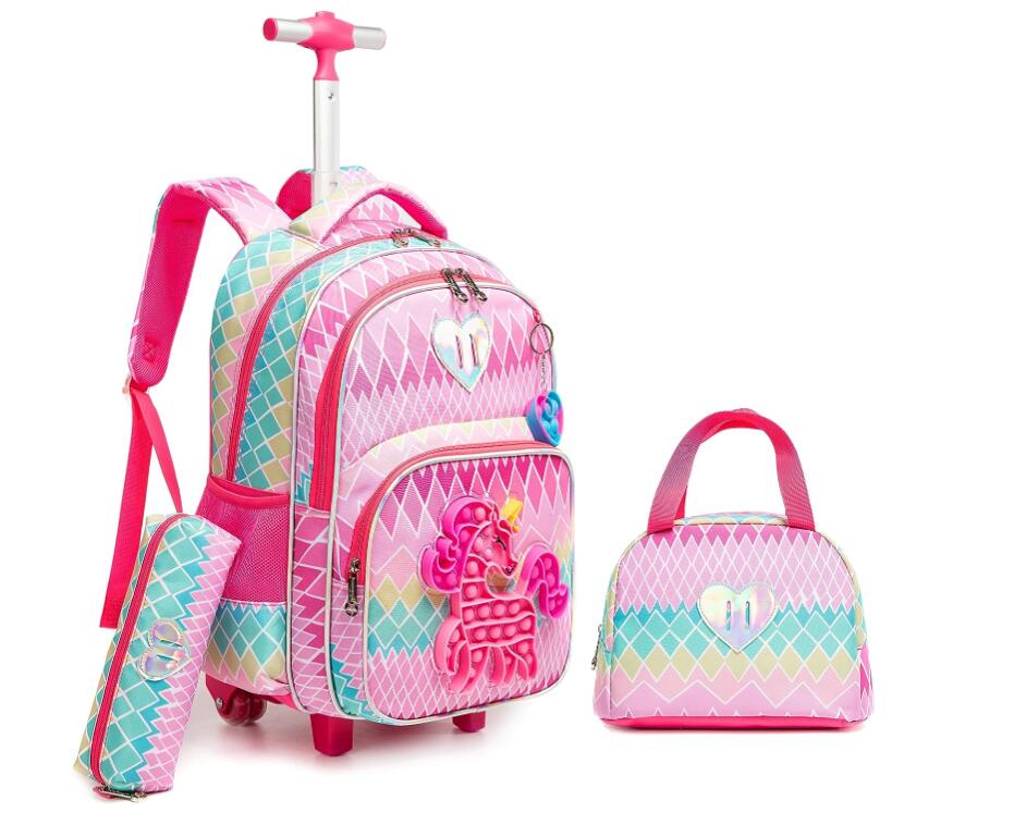 School Rolling Backpack Set fo - Travel Router Accessories review and price