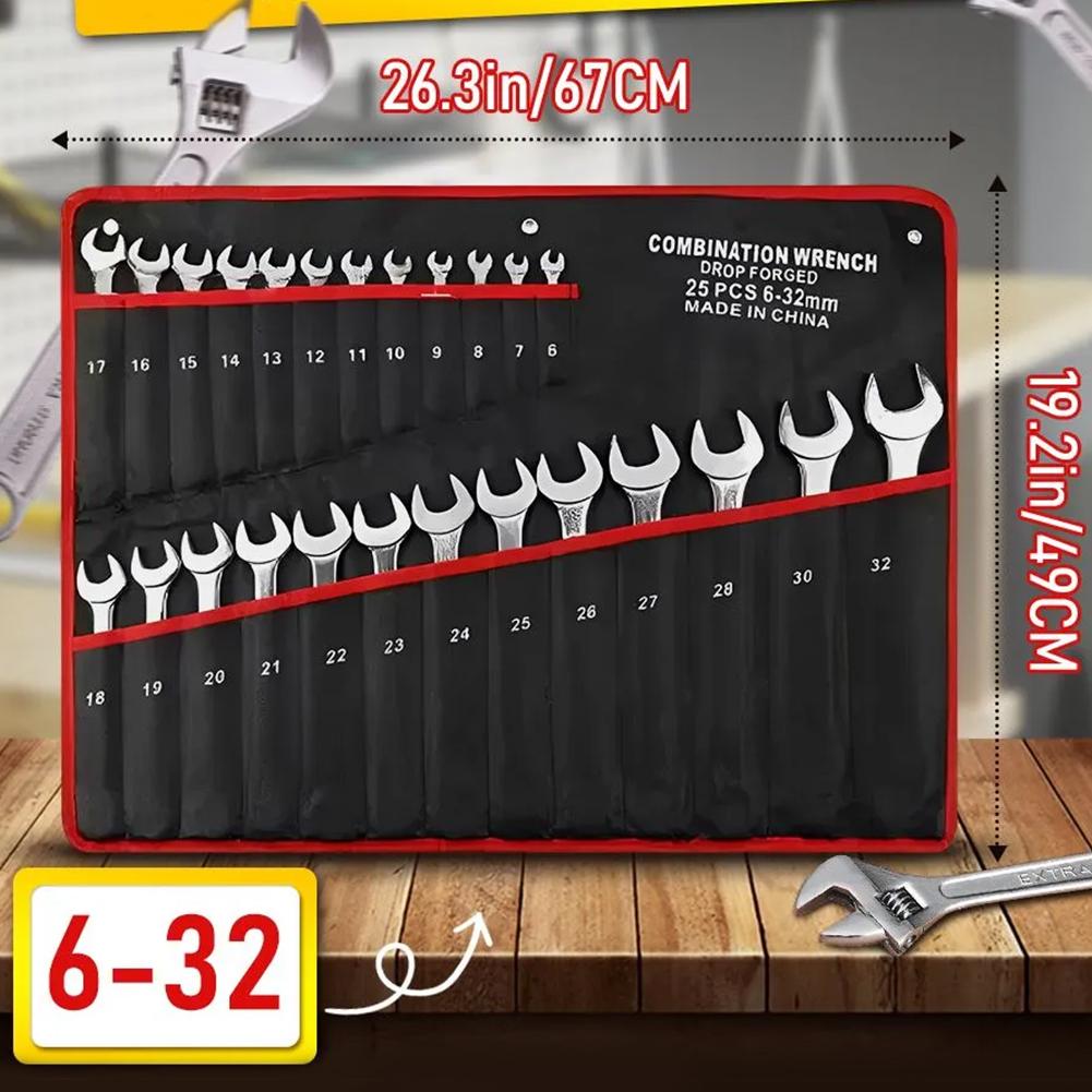 25 Slots Wrench Storage Roll U - Travel Router Accessories review and price