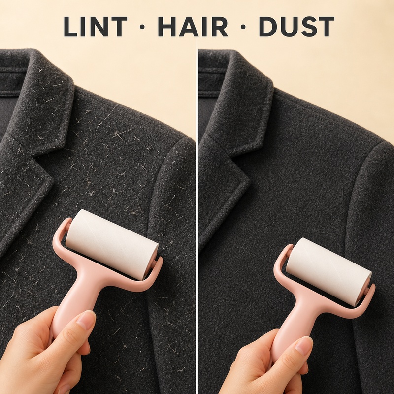 Mini Travel Lint Roller With C - Travel Router Accessories review and price