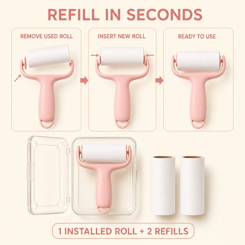 Mini Travel Lint Roller With C - Travel Router Accessories review and price