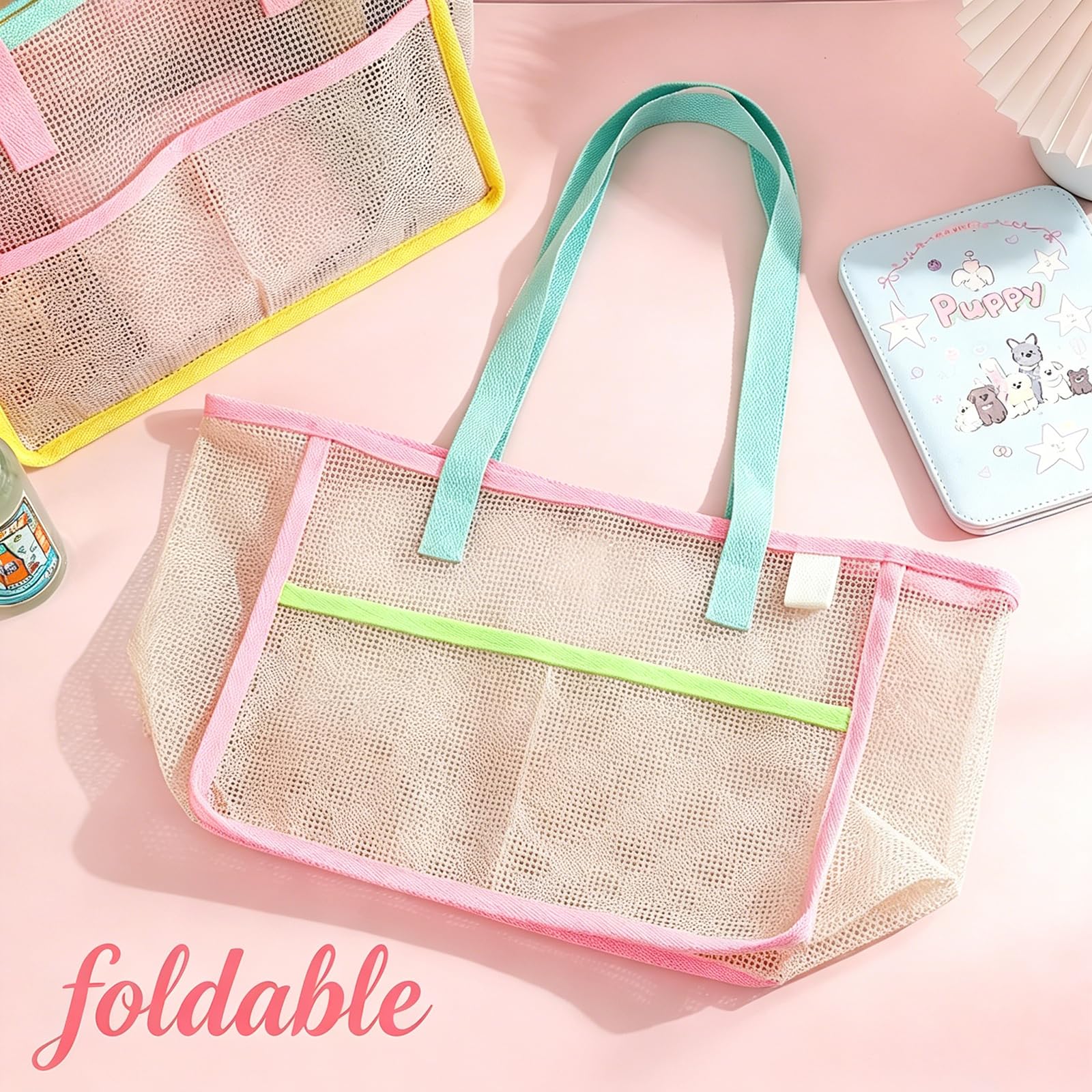 Beach Bags for Women Colorful  - Travel Accessories Bag review and price