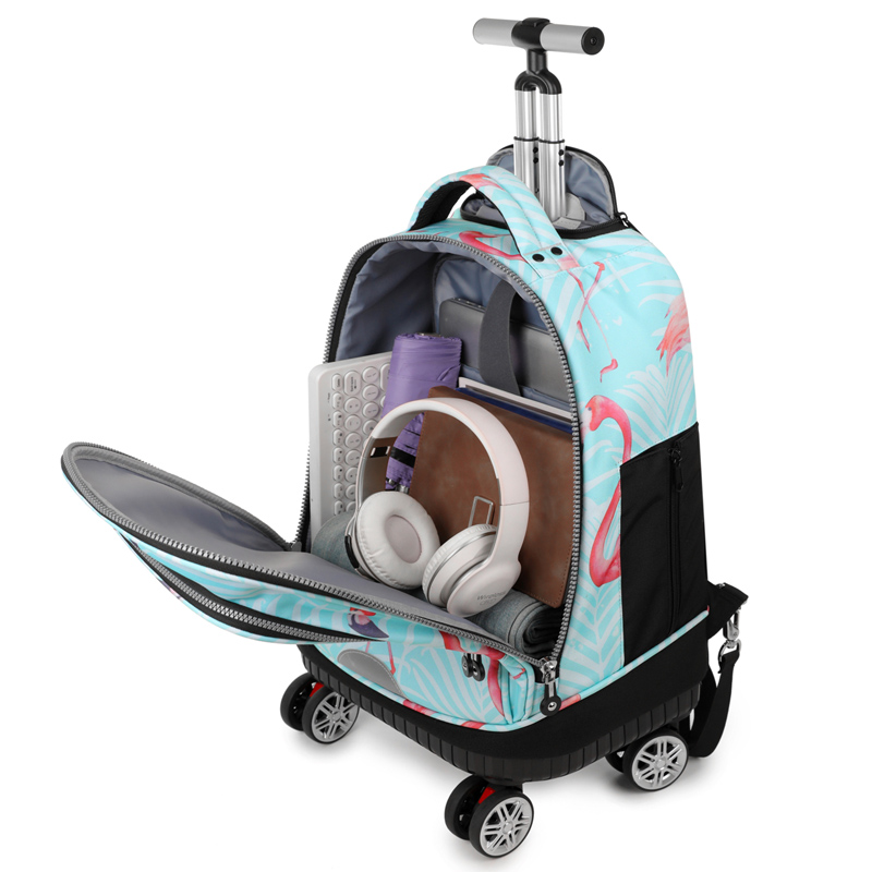 Rolling Backpack with Spinner  - Travel Router Accessories review and price