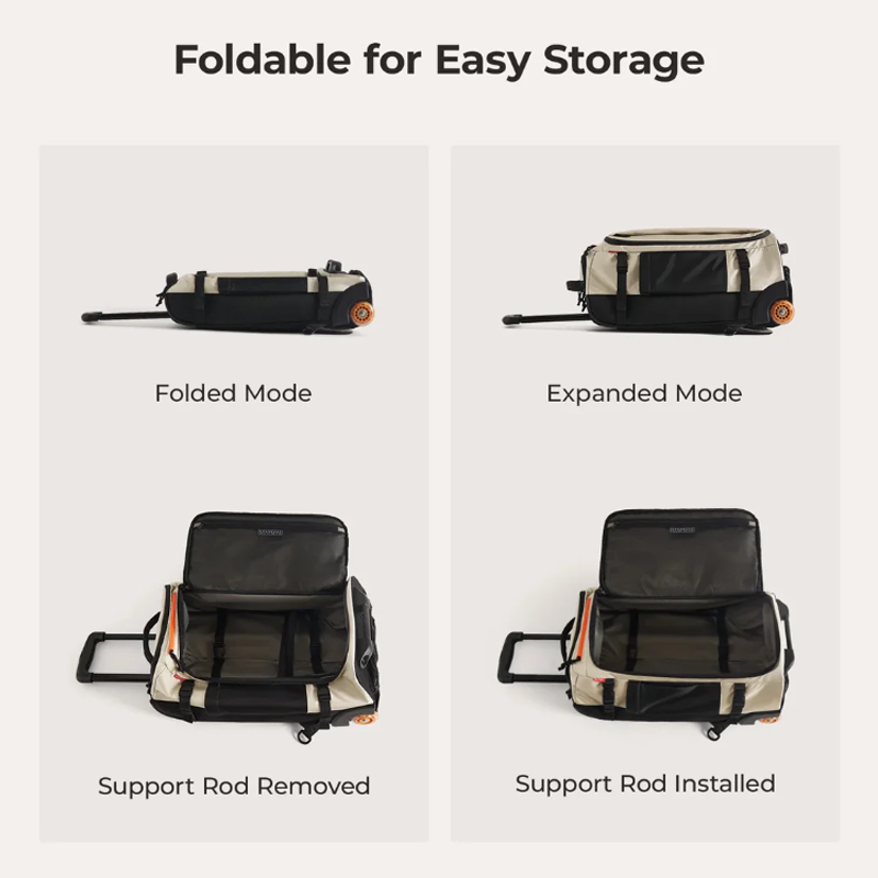 BAGSMART 43L Roller Travel Bac - Travel Router Accessories review and price