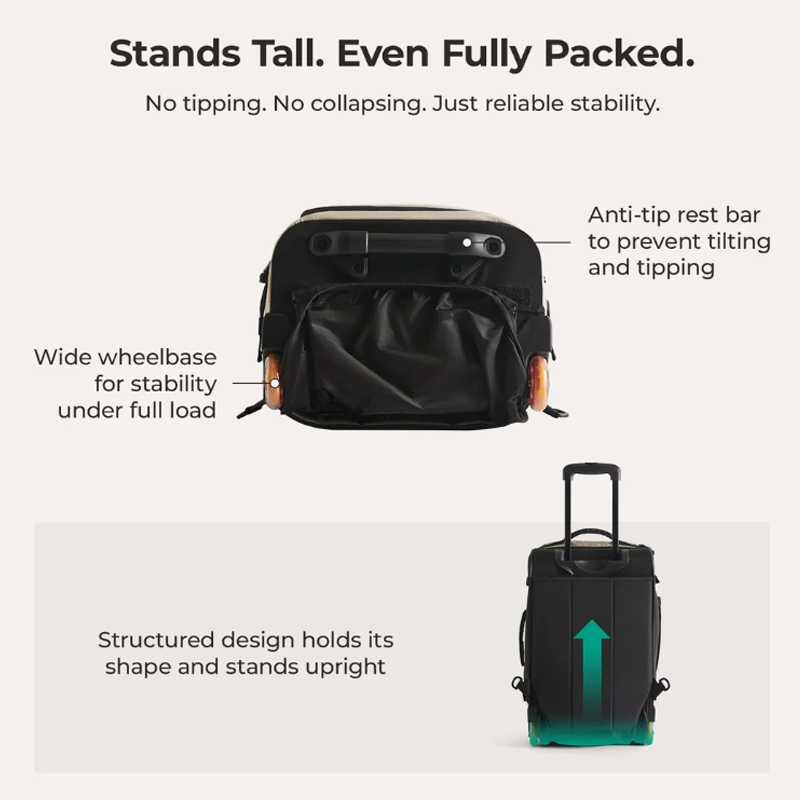 BAGSMART 43L Roller Travel Bac - Travel Router Accessories review and price