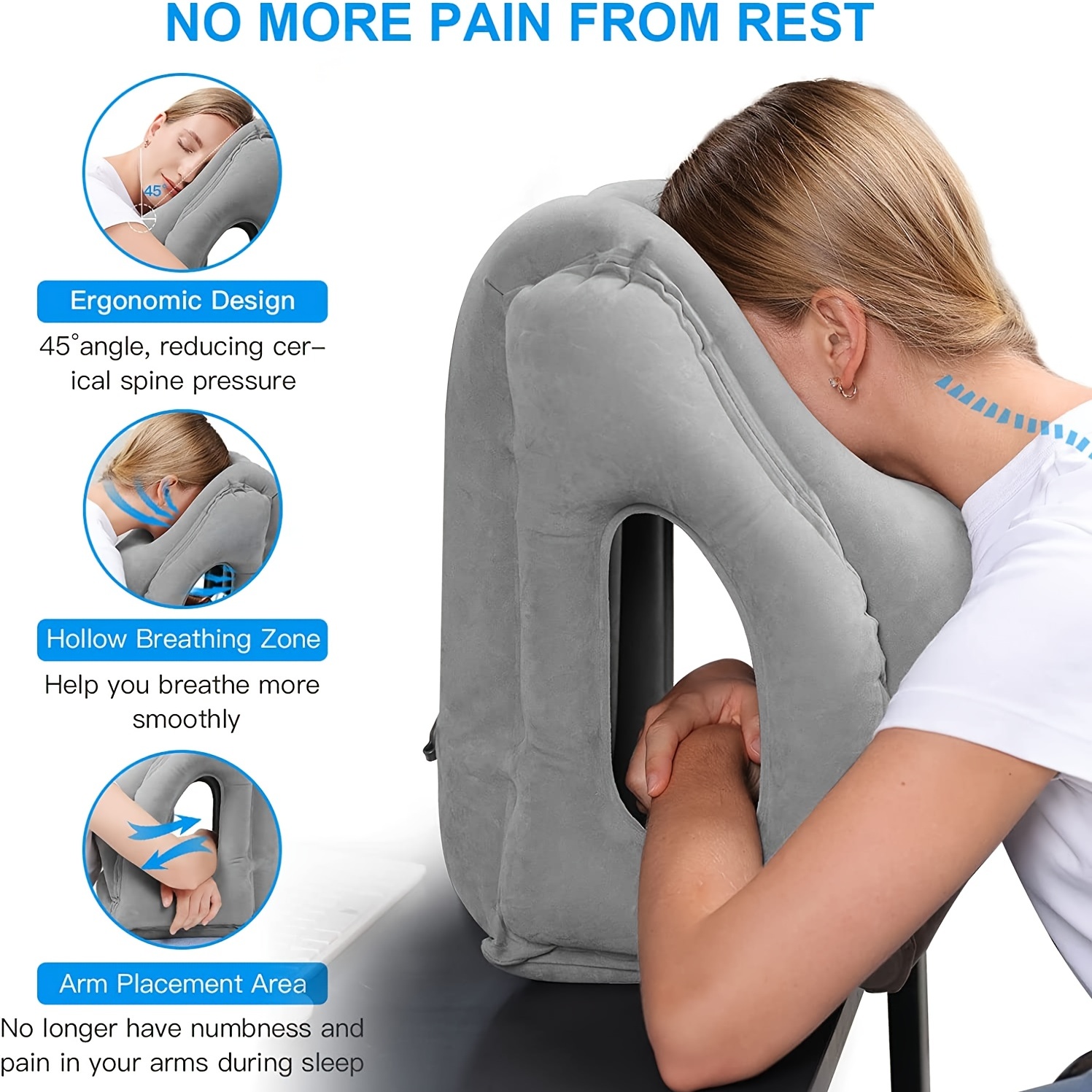Inflatable Travel Pillow,Trave - Travel Accessories Long Haul review and price