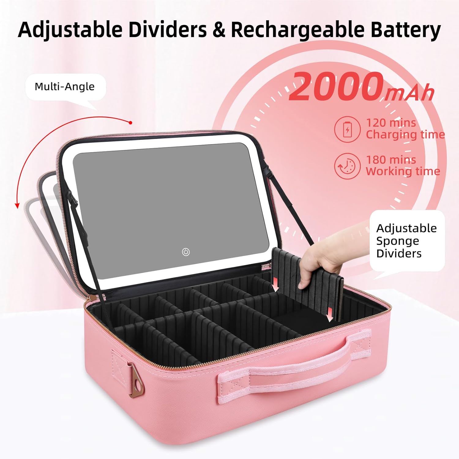 Large Capacity Makeup Bag 15'' - Travel Accessories Bag review and price